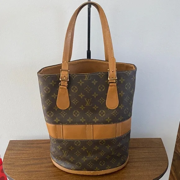 Louis Vuitton Monogram Bucket Shoulder Bag w/COA and Dust Bag - Picture 2 of 12